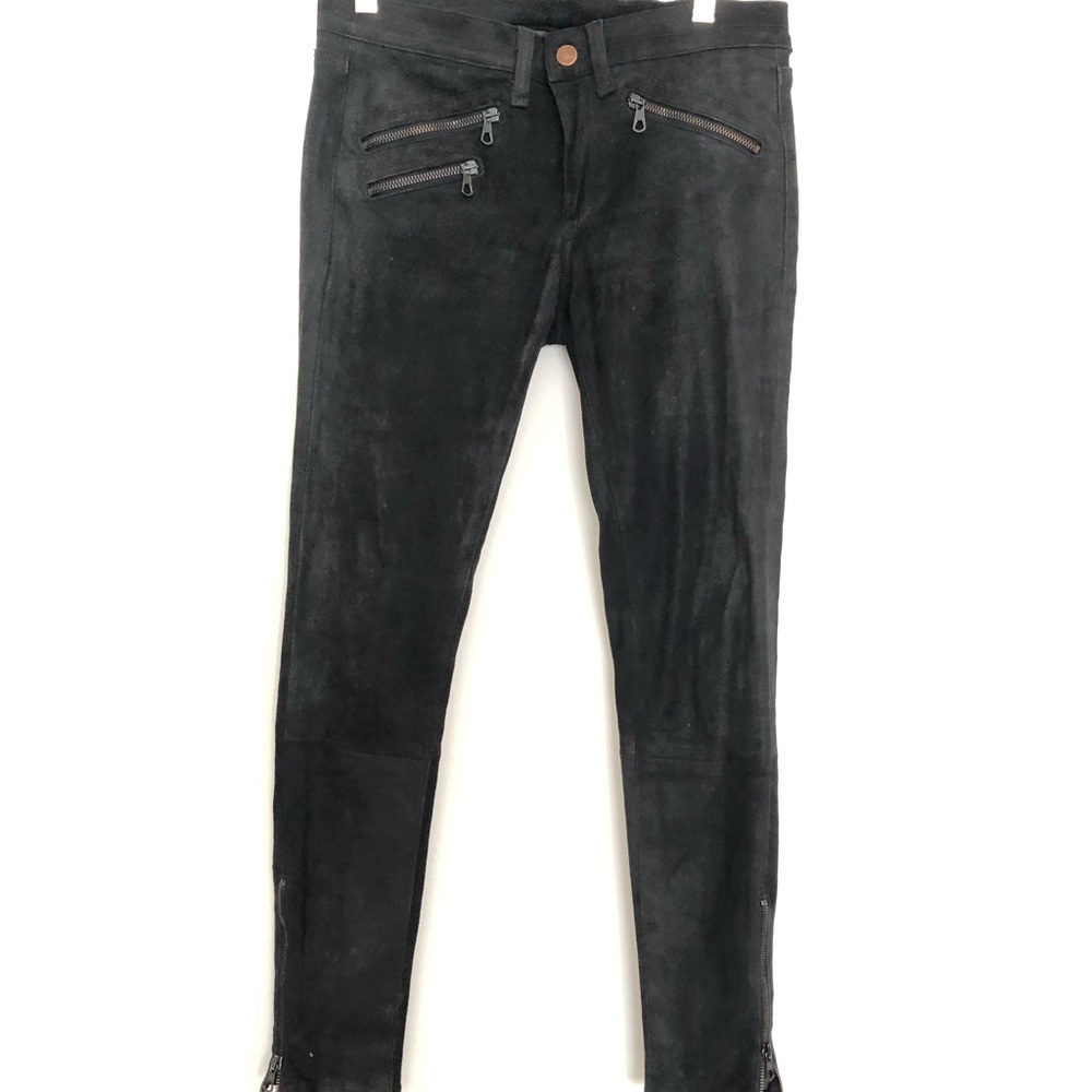 Rag and Bone suede jeans